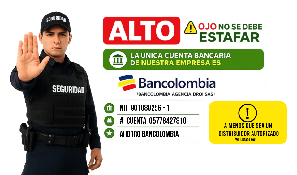 Banner de cuenta bancaria oficial Gesadmin